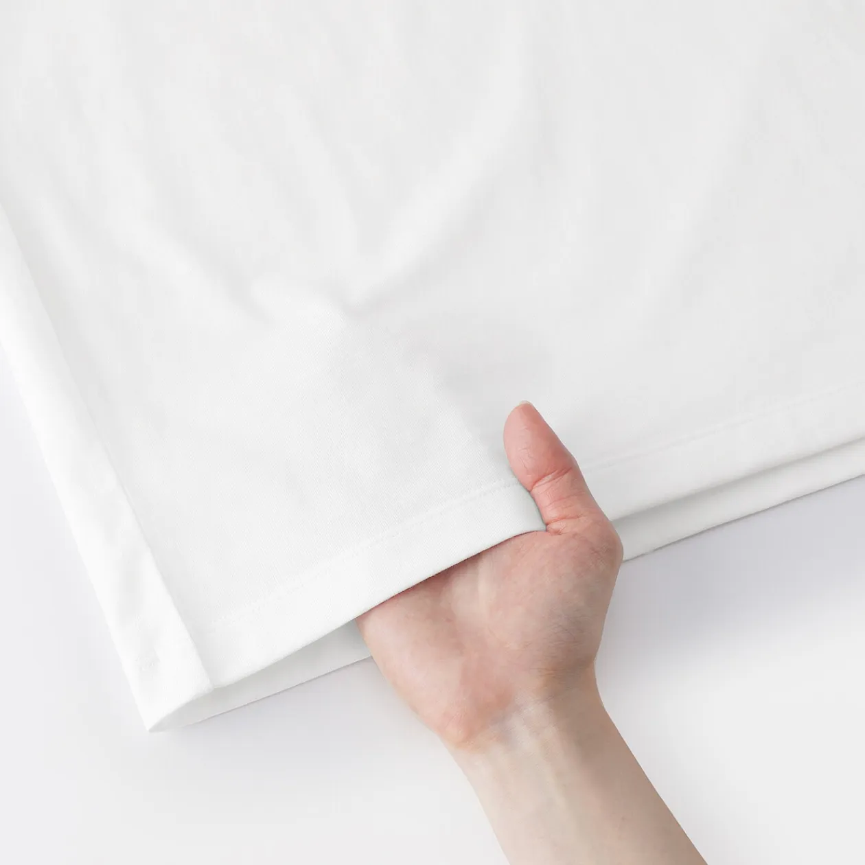 Hauts Et T‐Shirts^Muji T‐shirt manches longues en coton mélangé pour femme