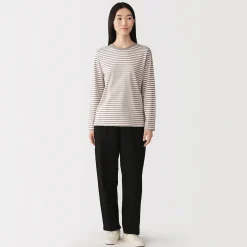 Hauts Et T‐Shirts^Muji T‐shirt manches longues en coton mélangé pour femme