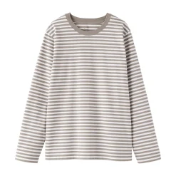 Hauts Et T‐Shirts^Muji T‐shirt manches longues en coton mélangé pour femme