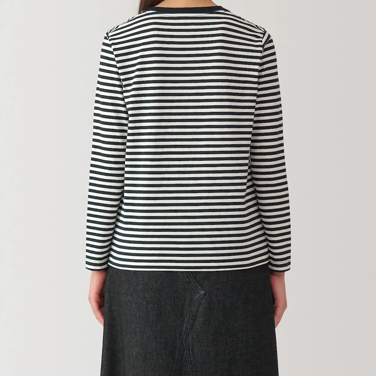 Hauts Et T‐Shirts^Muji T‐shirt manches longues en coton mélangé pour femme