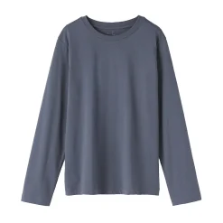 Hauts Et T‐Shirts^Muji T‐shirt manches longues en coton mélangé pour femme