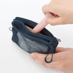 Packing Cubes Et Accessoires De Voyage^Muji Étui en polyester à double fermeture éclair S Gris