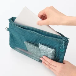 Packing Cubes Et Accessoires De Voyage|Pochettes De Voyage^Muji Étui en polyester à double fermeture éclair L