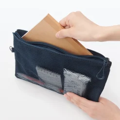 Packing Cubes Et Accessoires De Voyage|Pochettes De Voyage^Muji Étui en polyester à double fermeture éclair L