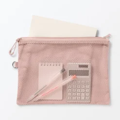 Packing Cubes Et Accessoires De Voyage|Pochettes De Voyage^Muji Étui en polyester à double fermeture éclair L