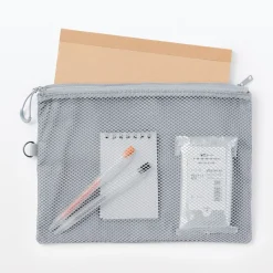 Packing Cubes Et Accessoires De Voyage|Pochettes De Voyage^Muji Étui en polyester à double fermeture éclair L