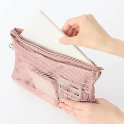 Packing Cubes Et Accessoires De Voyage|Pochettes De Voyage^Muji Étui en polyester à double fermeture éclair L