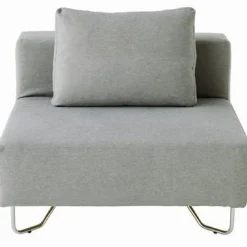 Canapés Et Repose-Pieds^Muji Unité de canapé modulable gris clair (Dont Eco‐part. 5,50€)
