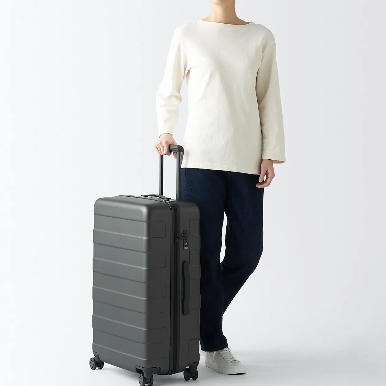 Valises^Muji Valise rigide 75L, Moyenne