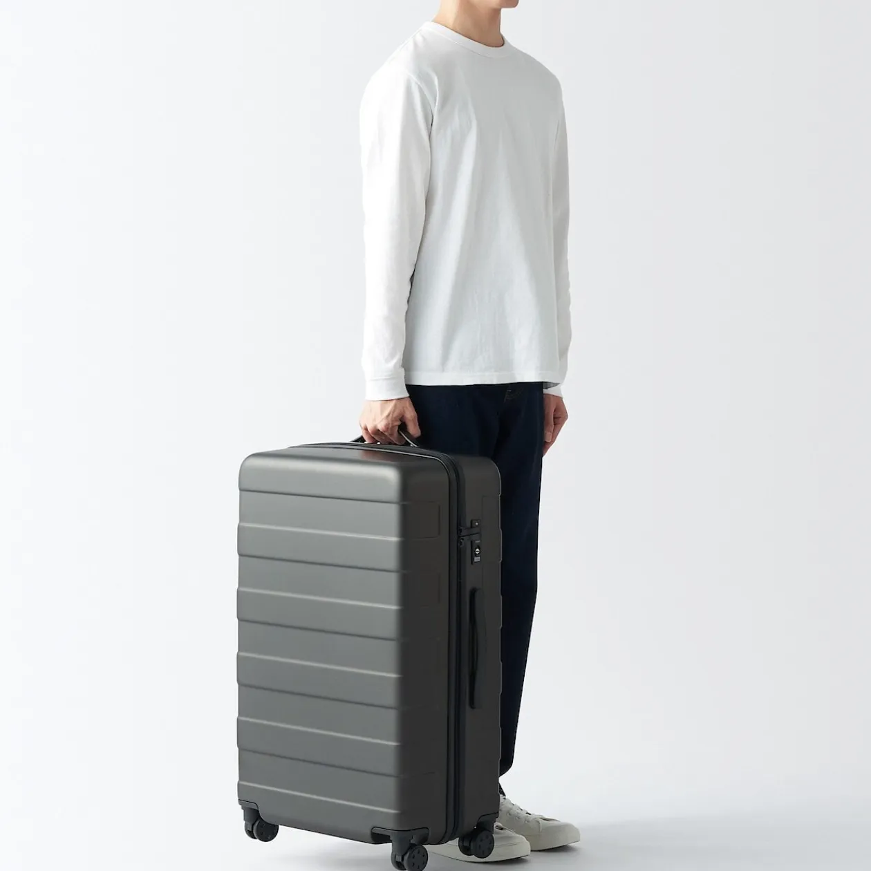 Valises^Muji Valise rigide 75L, Moyenne