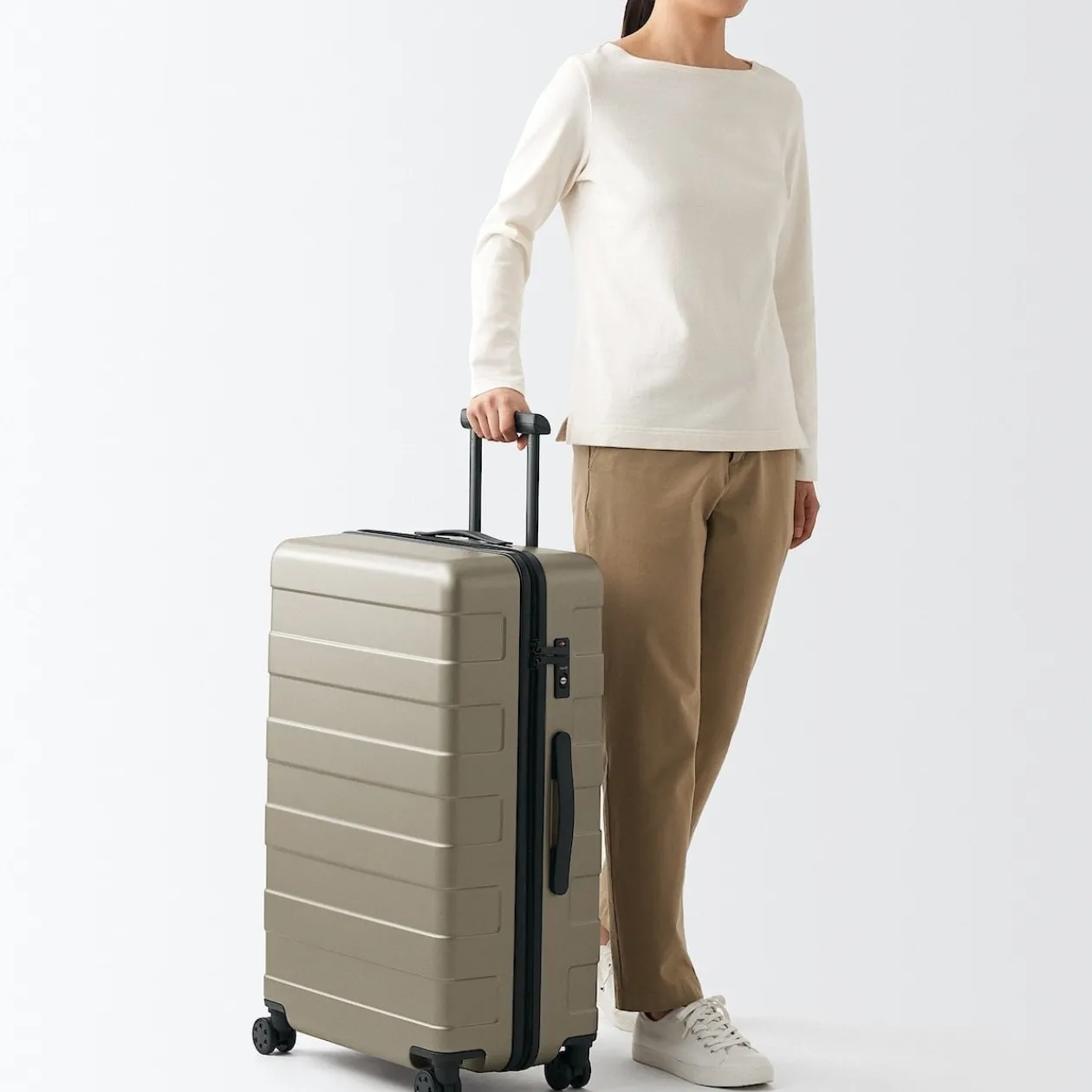 Valises^Muji Valise rigide 75L, Moyenne