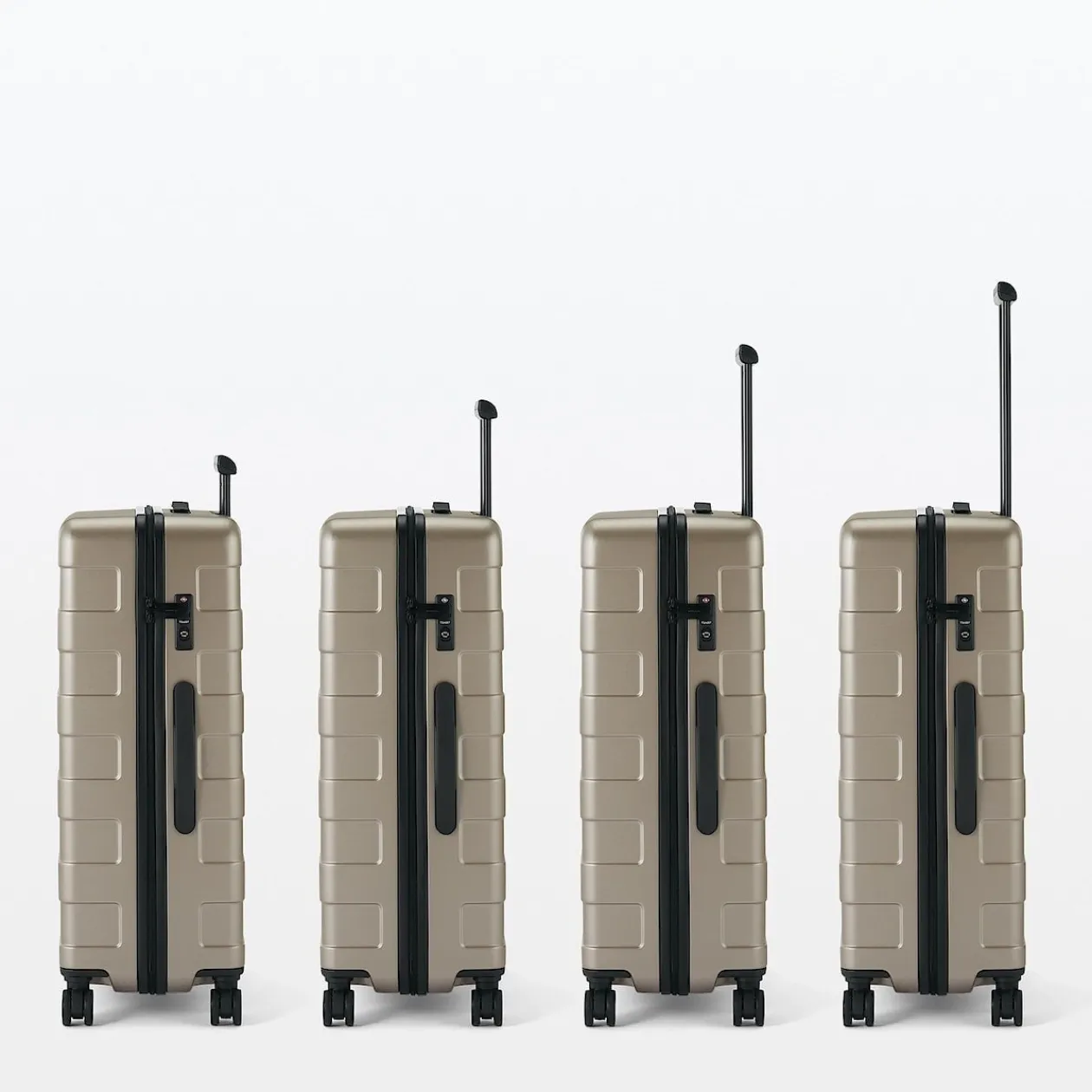 Valises^Muji Valise rigide 75L, Moyenne