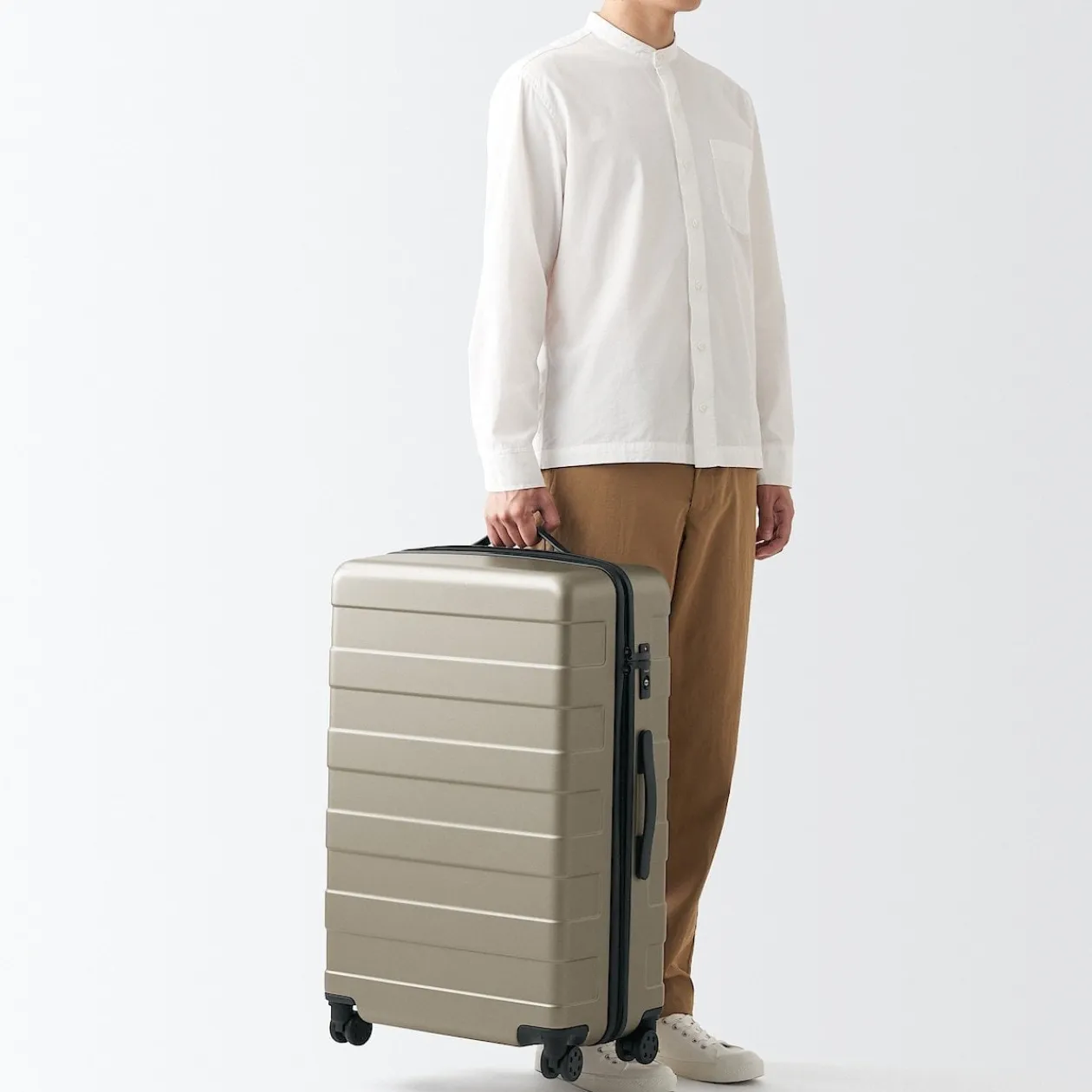 Valises^Muji Valise rigide 75L, Moyenne