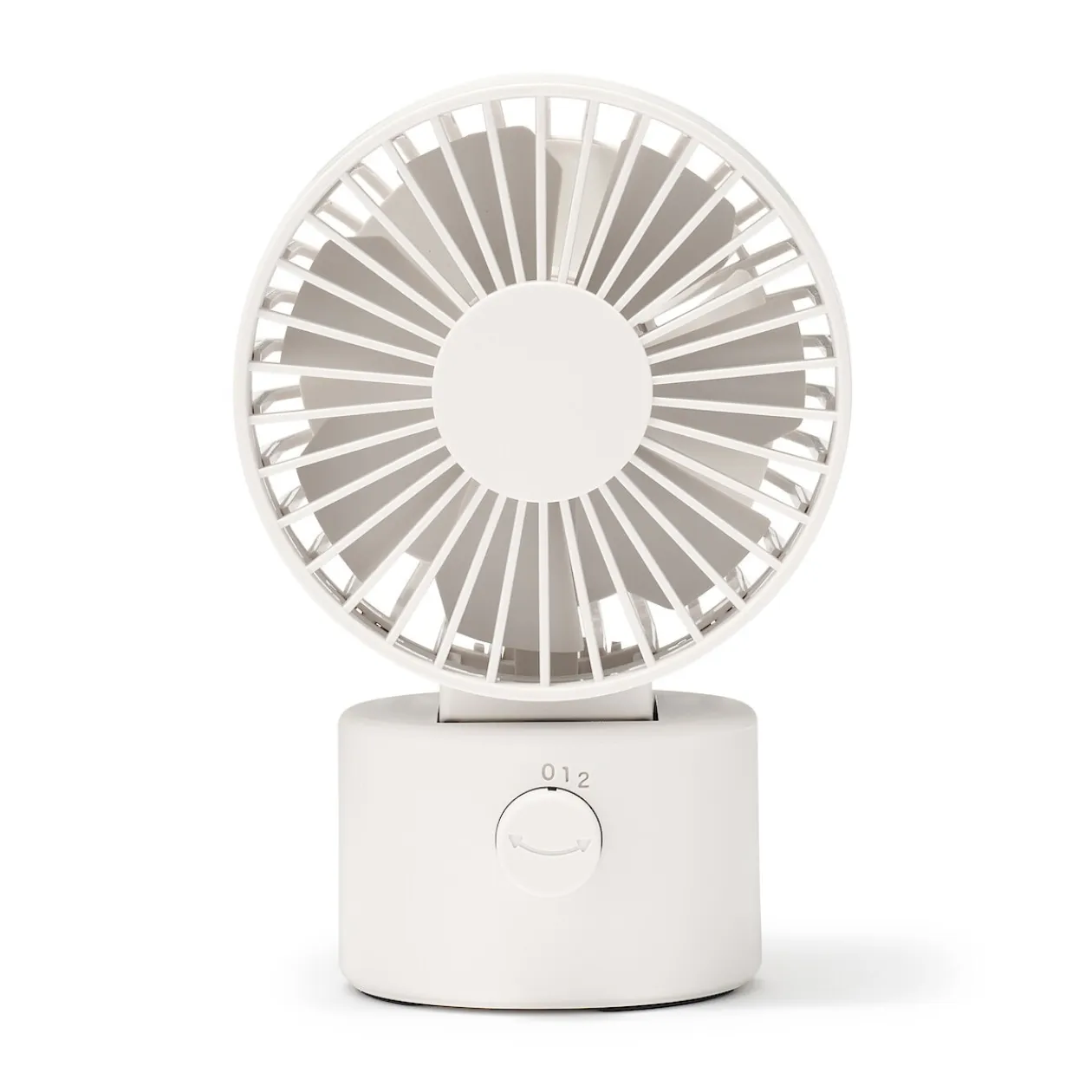 Ventilateurs^Muji Ventilateur de bureau oscillant port USB Blanc