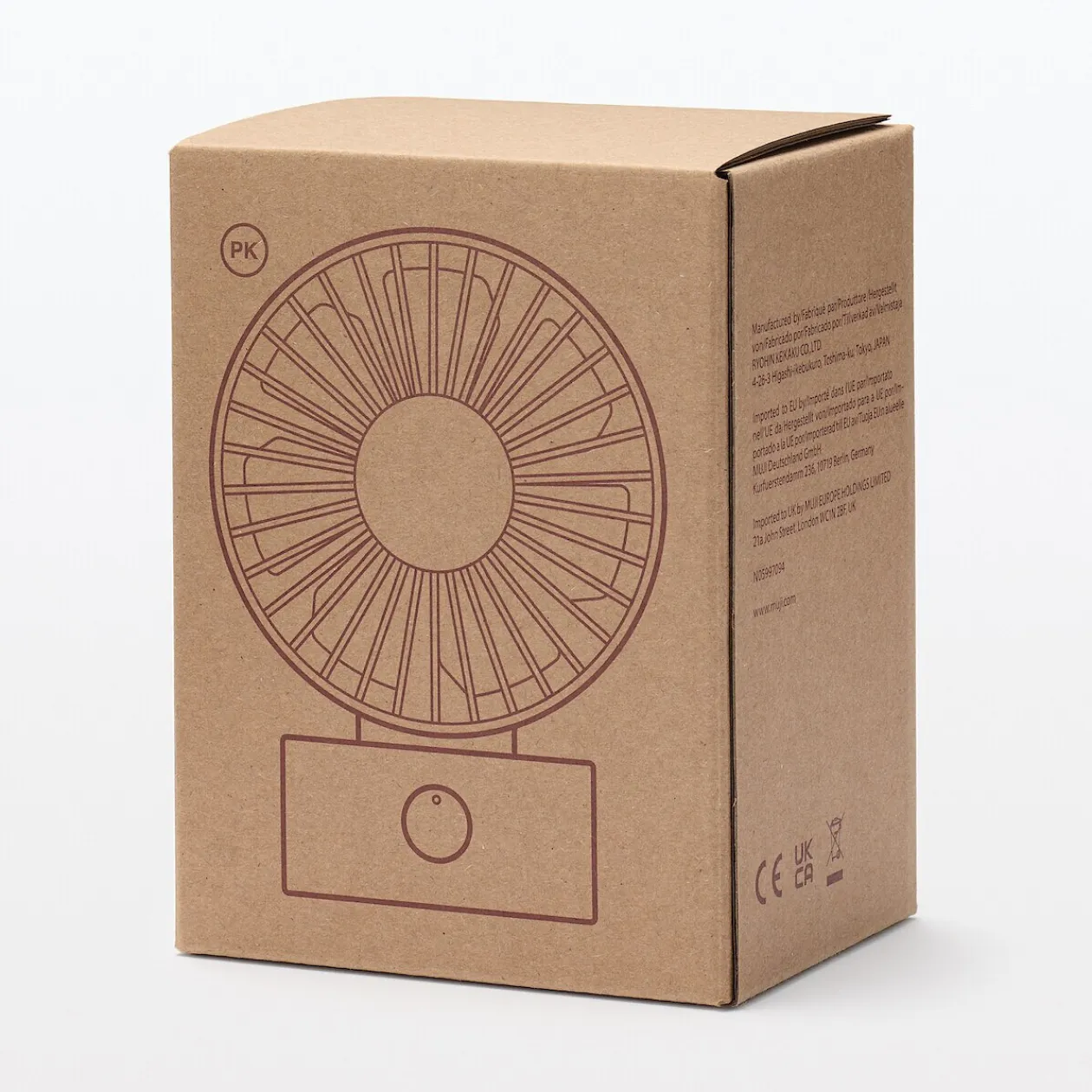 Ventilateurs^Muji Ventilateur de bureau port USB