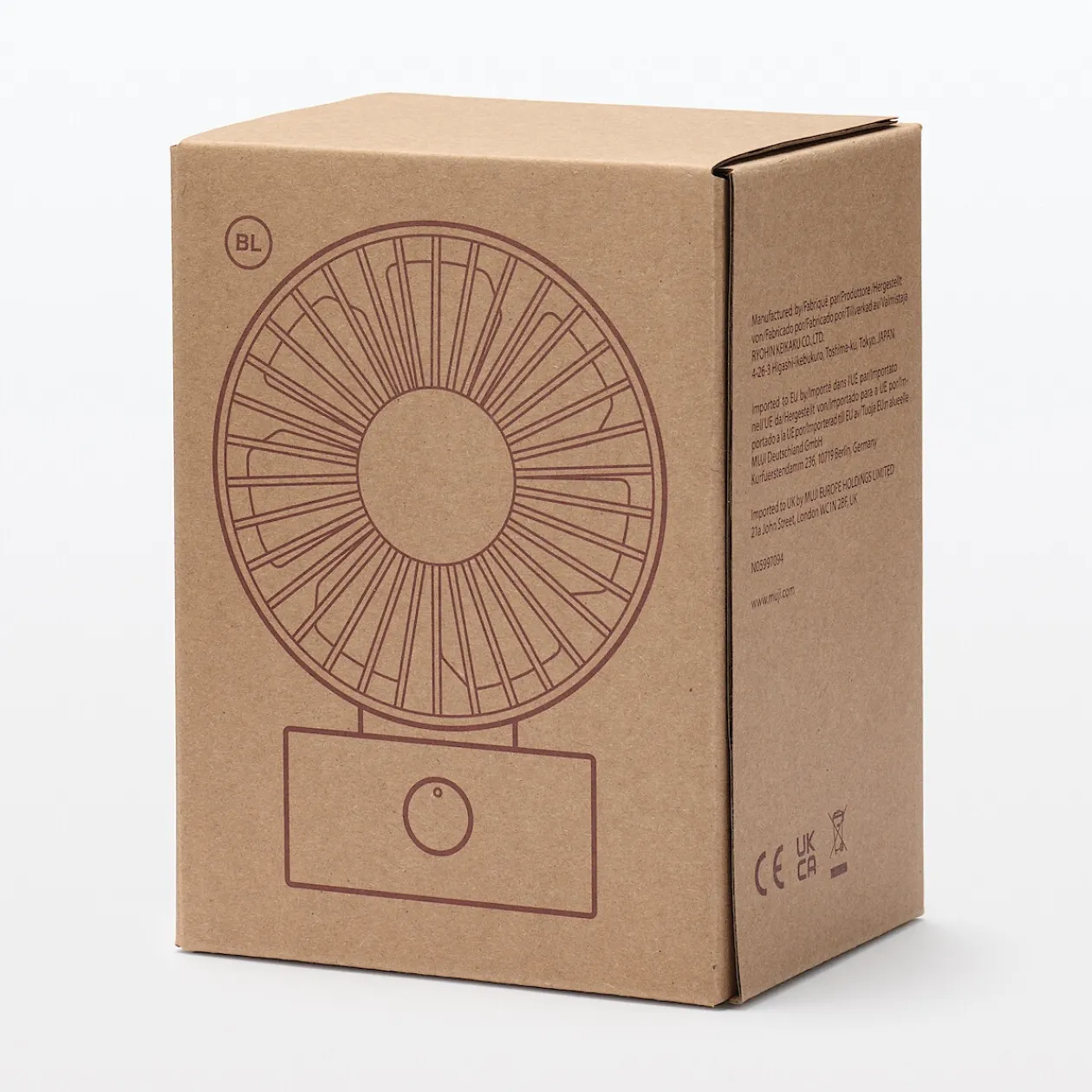 Ventilateurs^Muji Ventilateur de bureau port USB