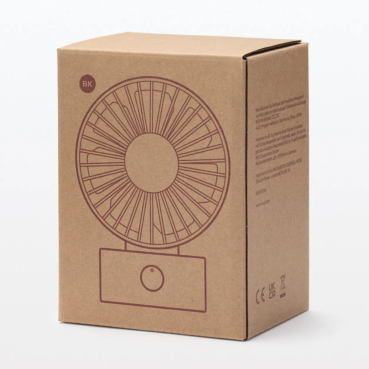 Ventilateurs^Muji Ventilateur de bureau port USB
