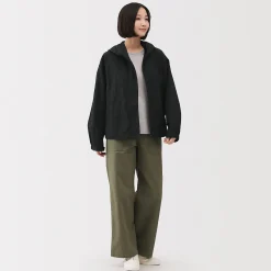 Vestes Et Manteaux^Muji Veste à capuche déperlante et compacte en nylon pour femme