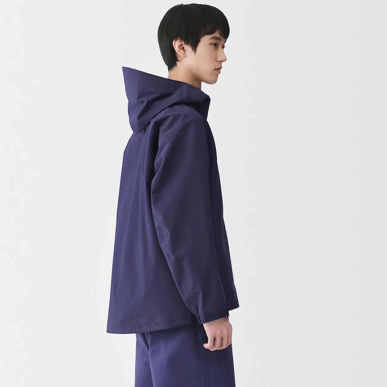 Vestes Et Manteaux^Muji Veste à capuche déperlante et respirante pour homme