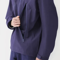 Vestes Et Manteaux^Muji Veste à capuche déperlante et respirante pour homme