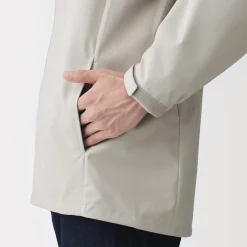 Vestes Et Manteaux^Muji Veste à capuche en polyester déperlante pour homme