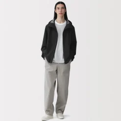 Vestes Et Manteaux^Muji Veste à capuche en polyester déperlante pour homme