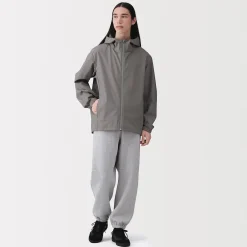 Vestes Et Manteaux^Muji Veste à capuche en polyester déperlante pour homme