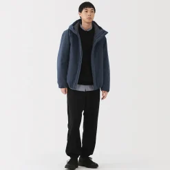 Vestes Et Manteaux^Muji Veste à capuche en polyester pour homme