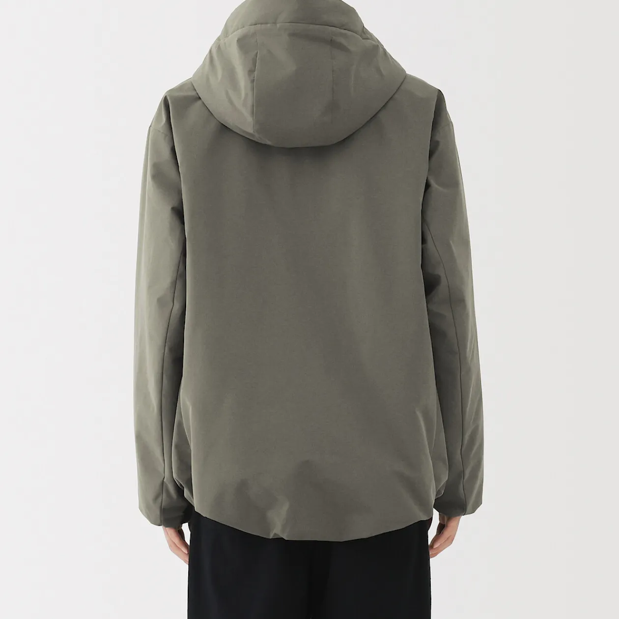 Vestes Et Manteaux^Muji Veste à capuche en polyester pour homme