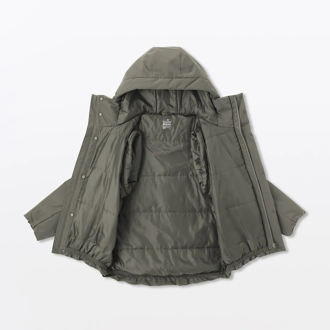 Vestes Et Manteaux^Muji Veste à capuche en polyester pour homme