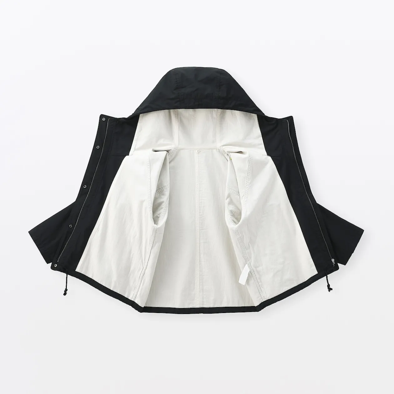 Vestes Et Manteaux^Muji Veste à capuche en toile de coton léger pour femme