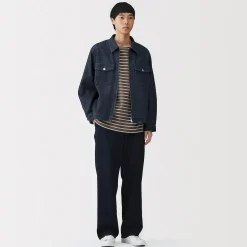 Vestes Et Manteaux^Muji Veste à poches denim en kapok mélangé pour homme