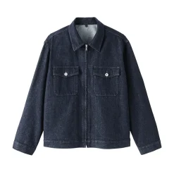 Vestes Et Manteaux^Muji Veste à poches denim en kapok mélangé pour homme