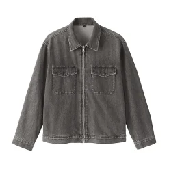 Vestes Et Manteaux^Muji Veste à poches denim en kapok mélangé pour homme