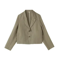 Vestes Et Manteaux^Muji Veste courte en lin et lyocell pour femme