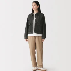 Vestes Et Manteaux^Muji Veste de travail denim en kapok mélangé pour femme