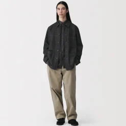 Vestes Et Manteaux^Muji Veste de travail denim en kapok mélangé pour homme