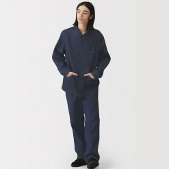 Vestes Et Manteaux^Muji Veste de travail denim en kapok mélangé pour homme