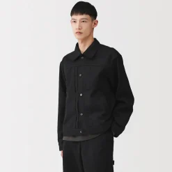 Vestes Et Manteaux^Muji Veste en denim polyester recyclé pour homme