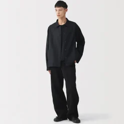 Vestes Et Manteaux^Muji Veste en lin avec cordon de serrage pour homme