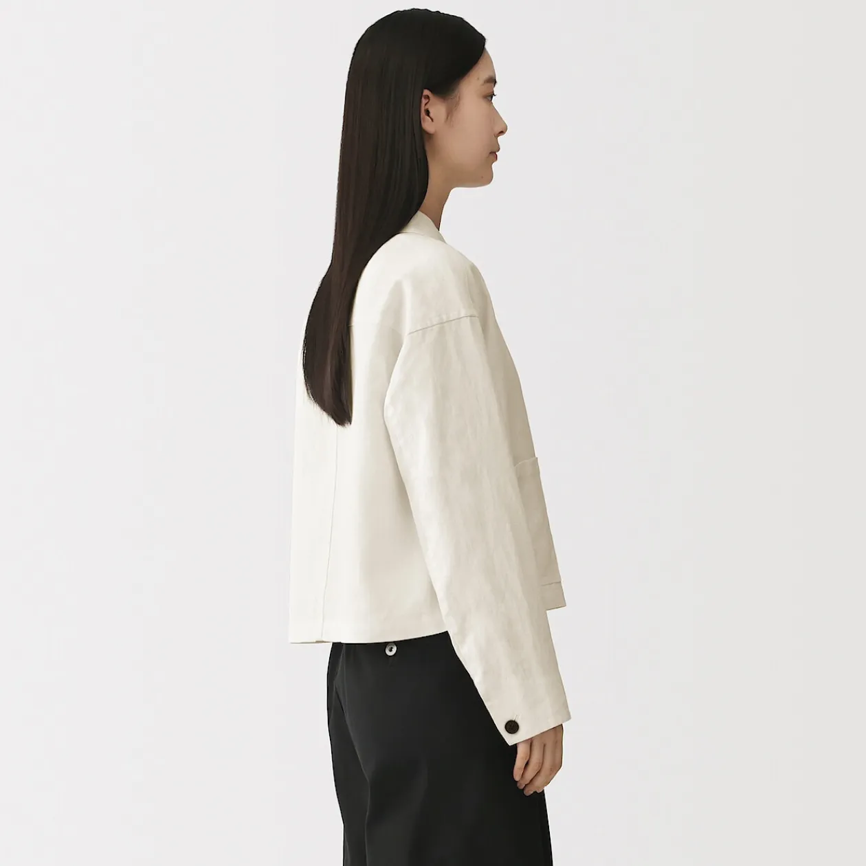 Vestes Et Manteaux^Muji Veste en lin pour femme