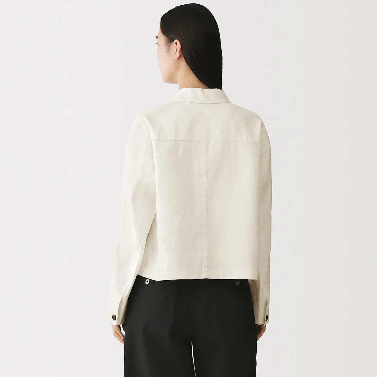 Vestes Et Manteaux^Muji Veste en lin pour femme