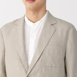 Vestes Et Manteaux^Muji Veste en lin pour homme