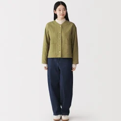 Vestes Et Manteaux^Muji Veste matelassée en gaze double de kapok mélangé pour femme