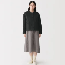 Vestes Et Manteaux^Muji Veste matelassée en gaze double de kapok mélangé pour femme