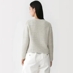 Pulls Et Cardigans^Muji Veste tricotée bouclée en mélange de coton pour femme