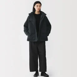 Vestes Et Manteaux^Muji Veste utilitaire en nylon à la teinture naturelle pour femme