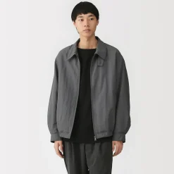 Vestes Et Manteaux^Muji Veste zippée en nylon recyclé déperlant pour homme