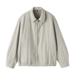 Vestes Et Manteaux^Muji Veste zippée en nylon recyclé déperlant pour homme