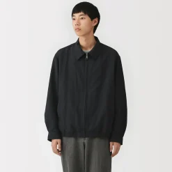 Vestes Et Manteaux^Muji Veste zippée en nylon recyclé déperlant pour homme